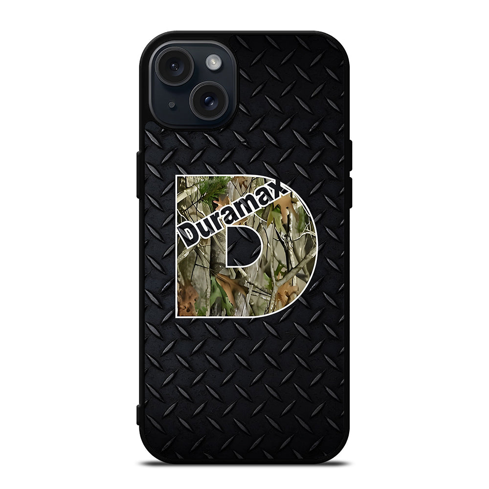 DURAMAX DIESEL METAL CAMO LOGO iPhone 15 Plus Case Cover