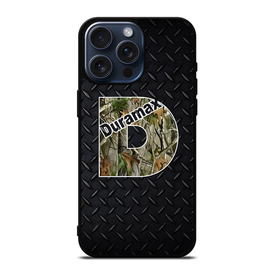 DURAMAX DIESEL METAL CAMO LOGO iPhone 15 Pro Max Case Cover