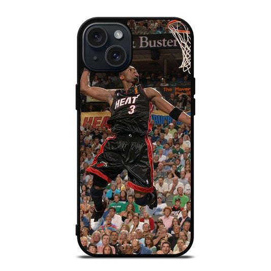 DWYANE WADE NBA DUNK iPhone 15 Plus Case Cover