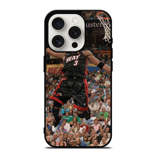DWYANE WADE NBA DUNK iPhone 15 Pro Case Cover
