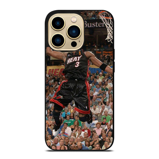 DWYANE WADE NBA DUNK iPhone 14 Pro Max Case Cover