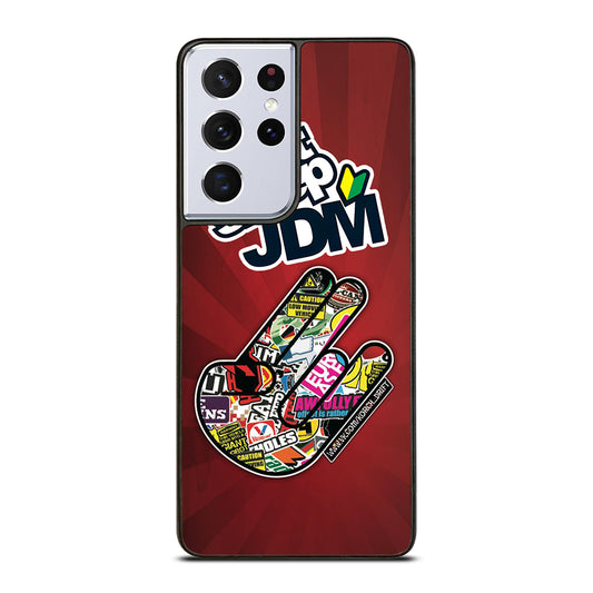 EAT SLEEP JDM LOGO Samsung Galaxy S21 Ultra Case Cover
