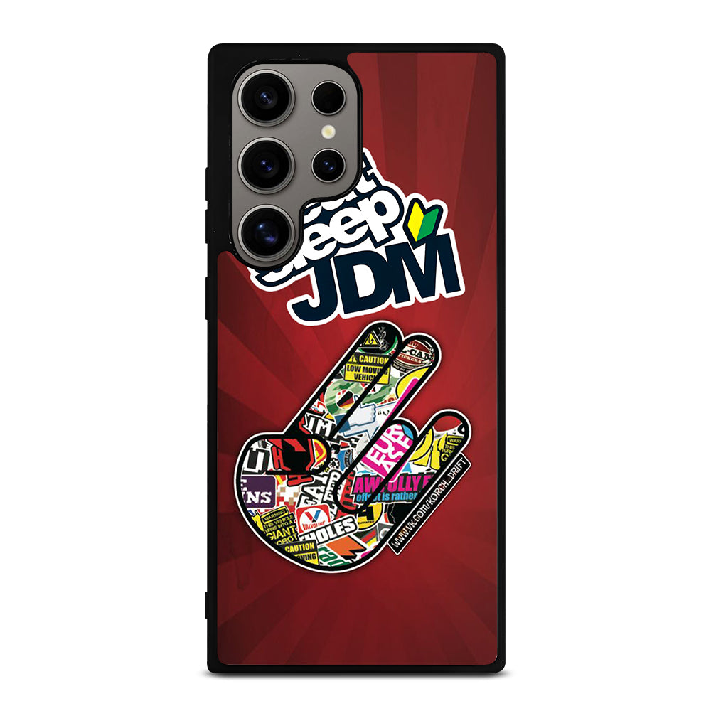 EAT SLEEP JDM LOGO Samsung Galaxy S24 Ultra Case Cover