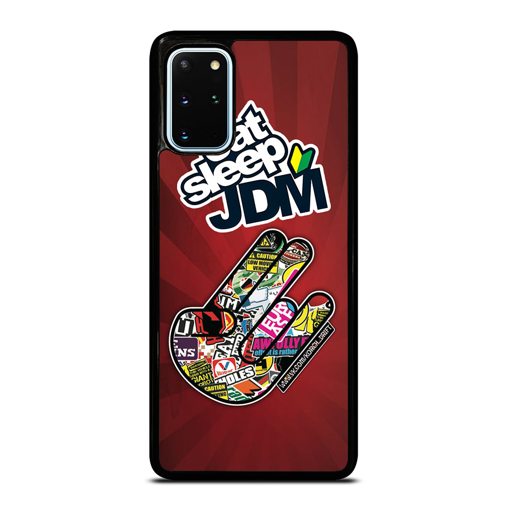 EAT SLEEP JDM LOGO Samsung Galaxy S20 Plus Case Cover