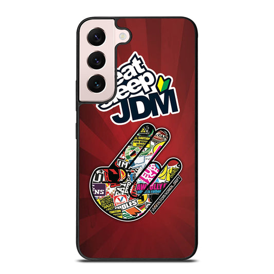 EAT SLEEP JDM LOGO Samsung Galaxy S22 Plus Case Cover