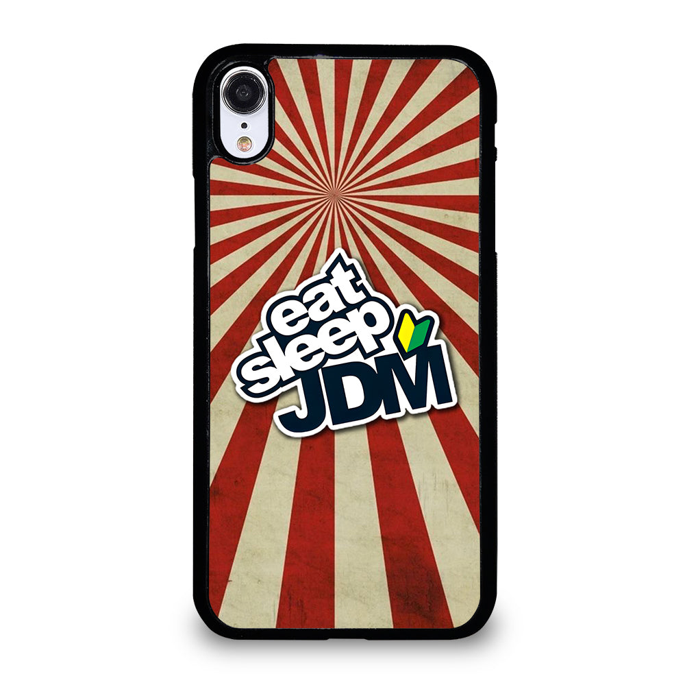 EAT SLEEP JDM SYMBOL iPhone XR Case Cover