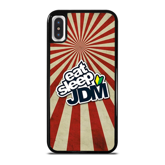 EAT SLEEP JDM SYMBOL iPhone X / XS Case Cover