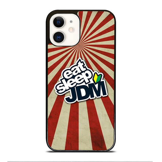 EAT SLEEP JDM SYMBOL iPhone 12 Case Cover