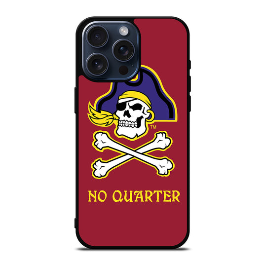 ECU EAST CAROLINA PIRATES 2 iPhone 15 Pro Max Case Cover