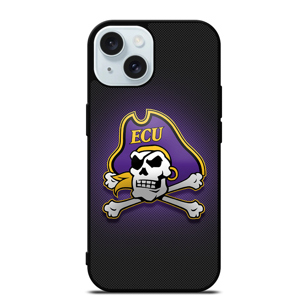 ECU EAST CAROLINA PIRATES 3 iPhone 15 Case Cover