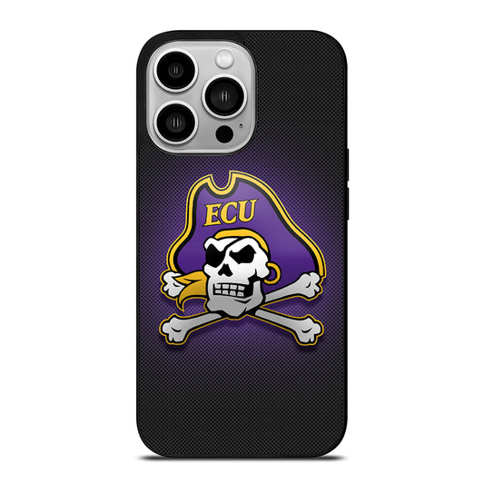 ECU EAST CAROLINA PIRATES 3 iPhone 14 Pro Case Cover