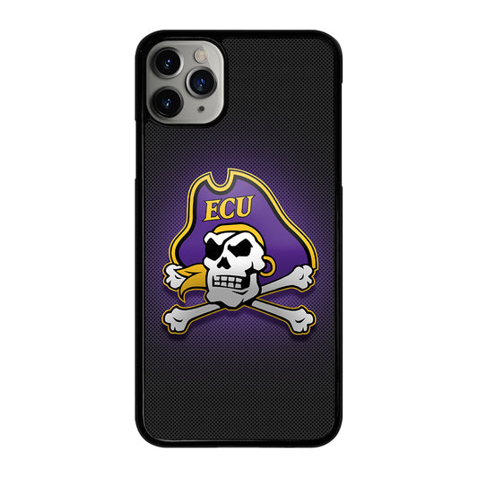 ECU EAST CAROLINA PIRATES 3 iPhone 11 Pro Max Case Cover