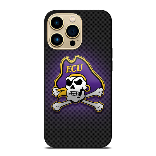 ECU EAST CAROLINA PIRATES 3 iPhone 14 Pro Max Case Cover