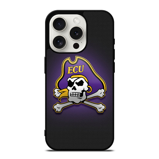 ECU EAST CAROLINA PIRATES 3 iPhone 15 Pro Case Cover