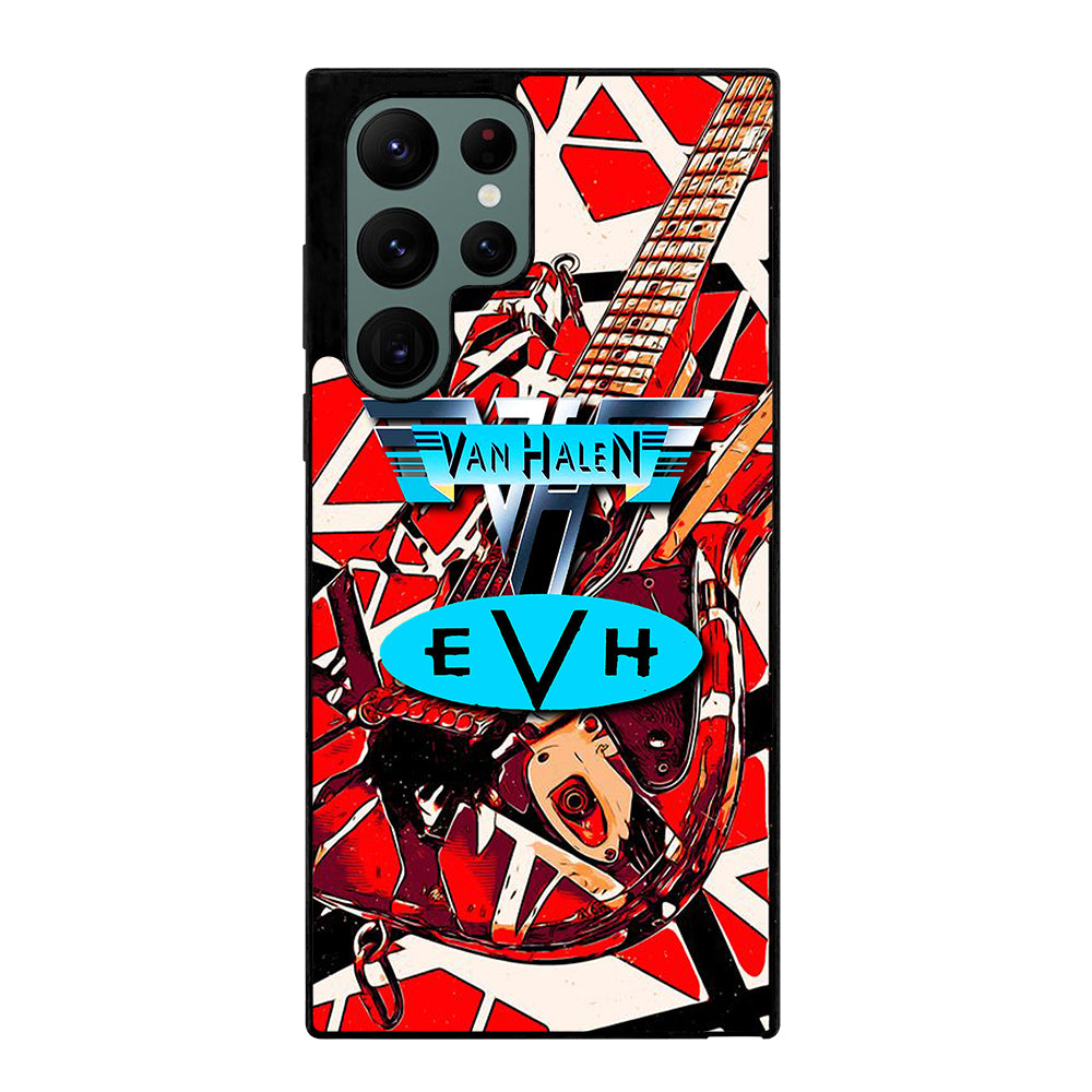 EDDIE VAN HALEN GUITAR LOGO 2 Samsung Galaxy S22 Ultra Case Cover
