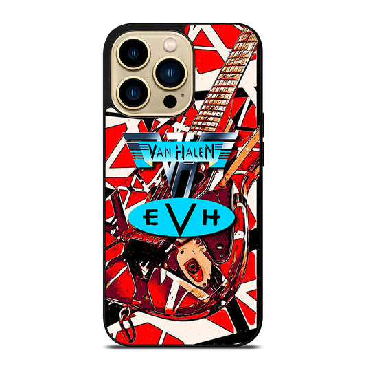 EDDIE VAN HALEN GUITAR LOGO 2 iPhone 14 Pro Max Case Cover