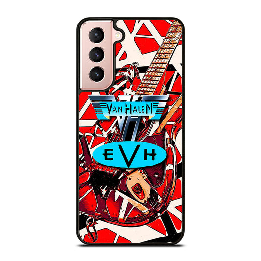 EDDIE VAN HALEN GUITAR LOGO 2 Samsung Galaxy S21 Case Cover