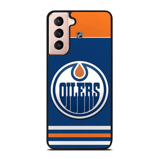 EDMONTON OILERS ICON 1 Samsung Galaxy S21 Case Cover