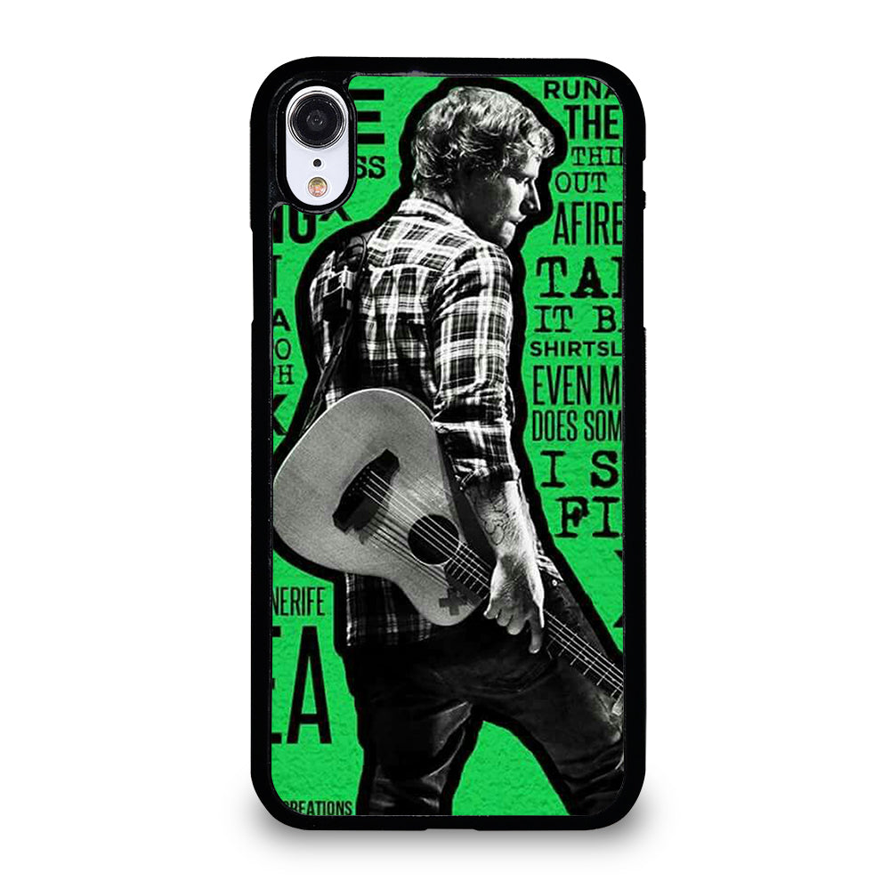 ED SHEERAN iPhone XR Case Cover