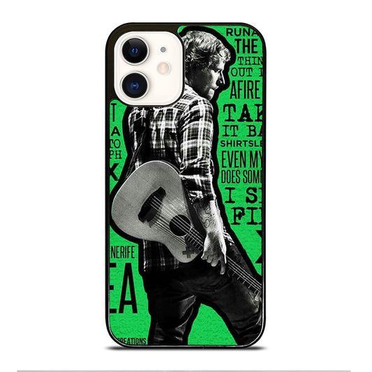 ED SHEERAN iPhone 12 Case Cover