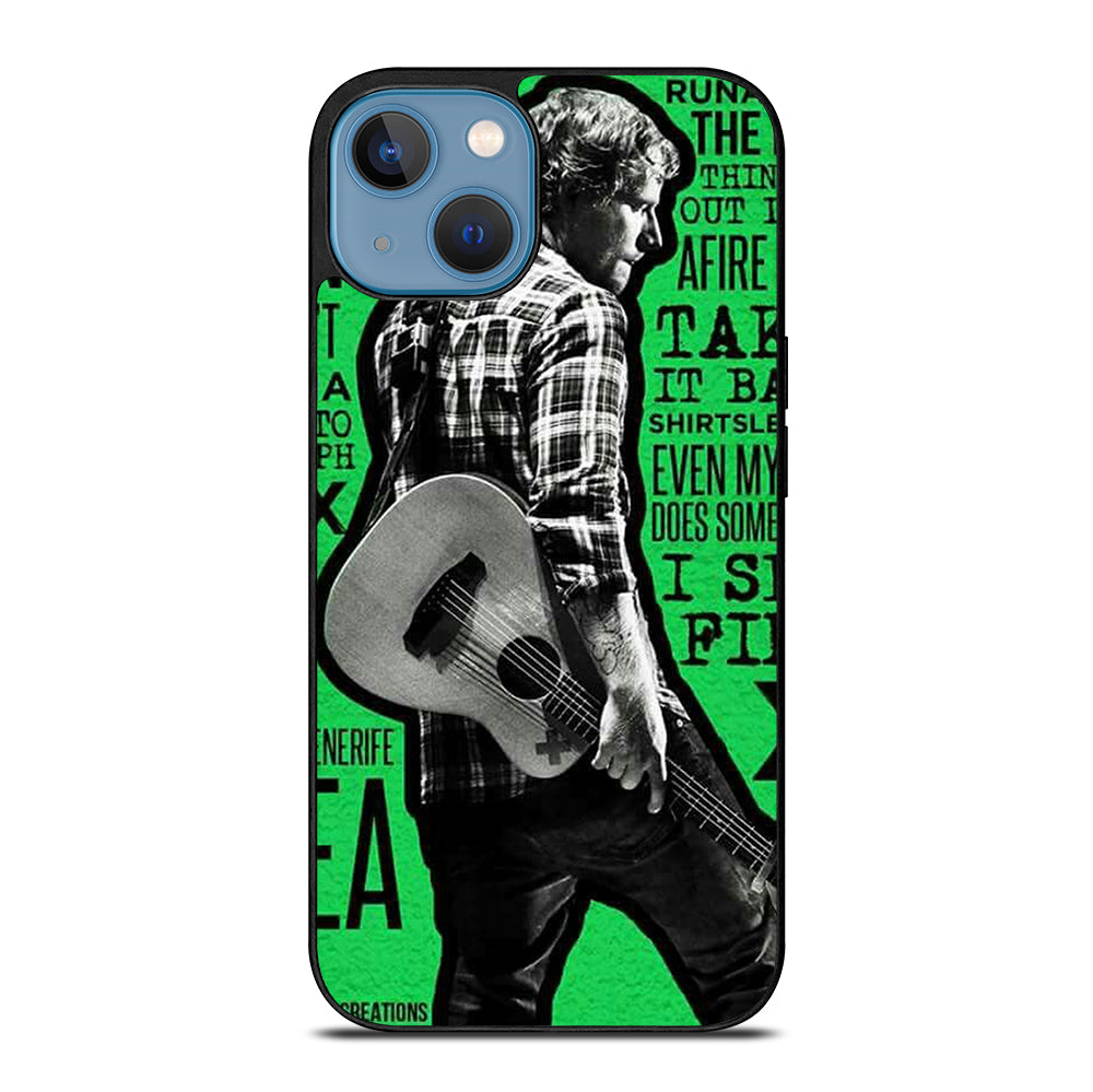 ED SHEERAN iPhone 13 Case Cover