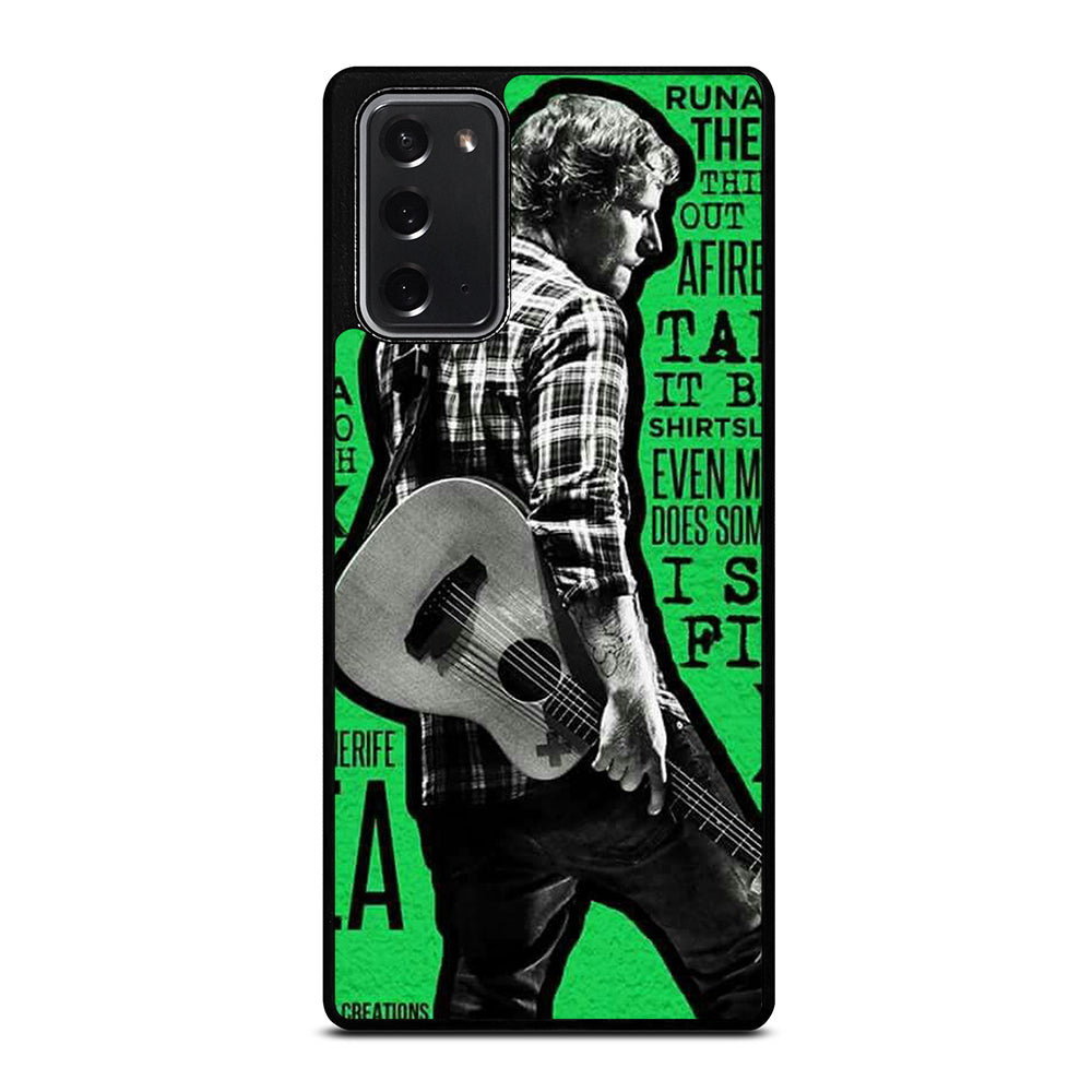 ED SHEERAN Samsung Galaxy Note 20 Case Cover