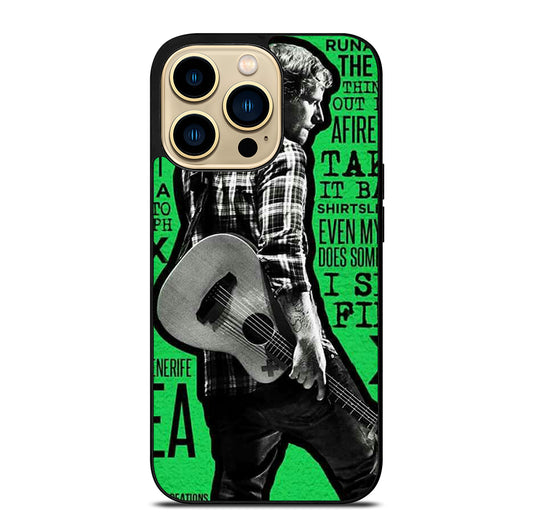 ED SHEERAN iPhone 14 Pro Max Case Cover