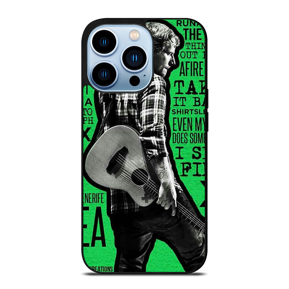 ED SHEERAN iPhone 13 Pro Max Case Cover