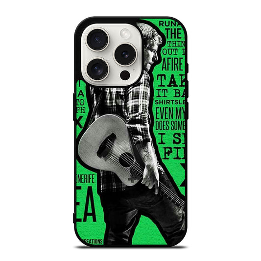 ED SHEERAN iPhone 15 Pro Case Cover