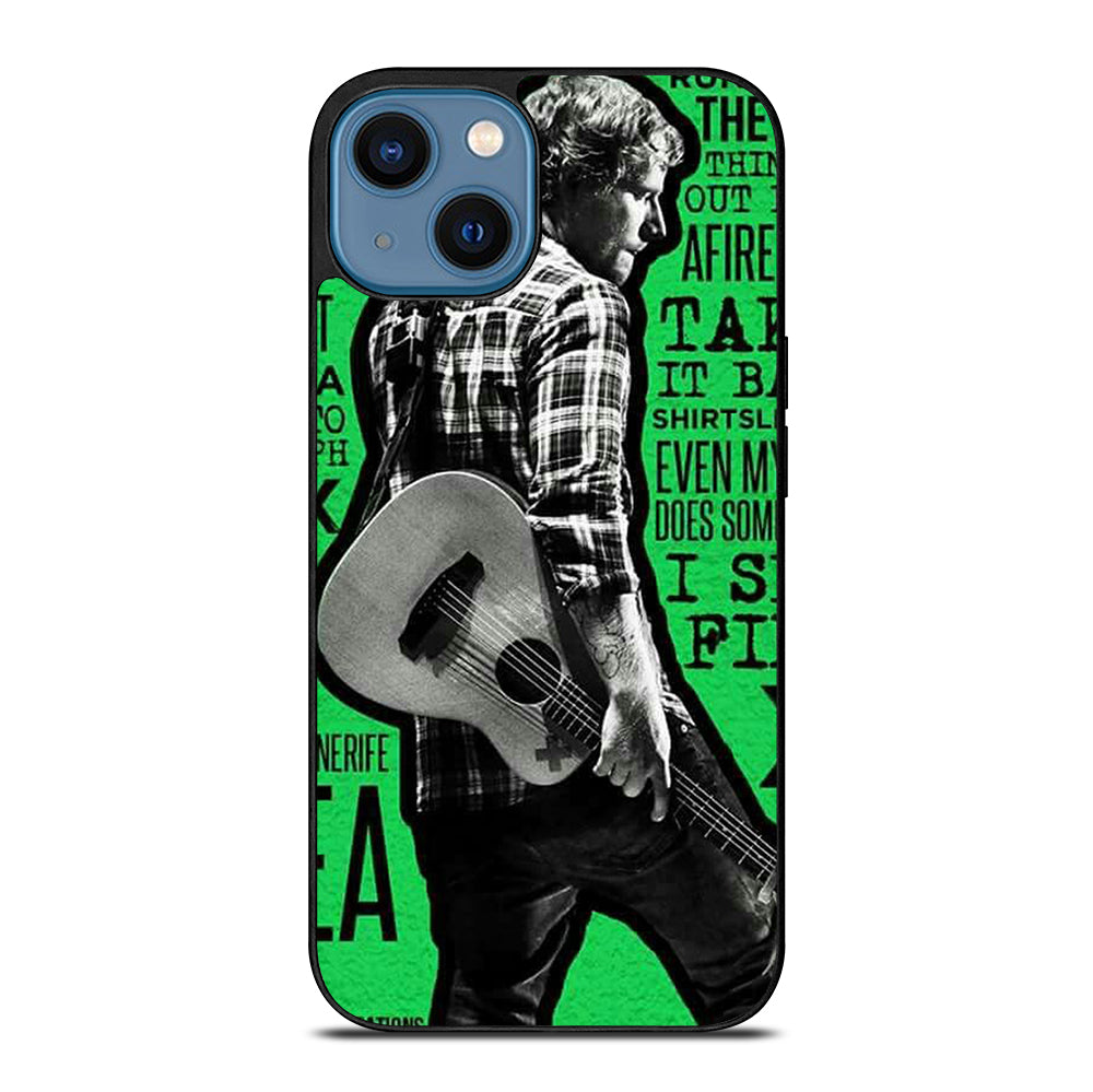 ED SHEERAN iPhone 14 Case Cover