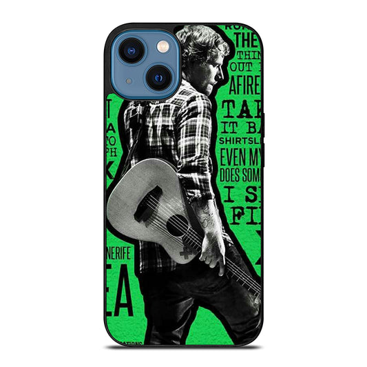 ED SHEERAN iPhone 14 Case Cover