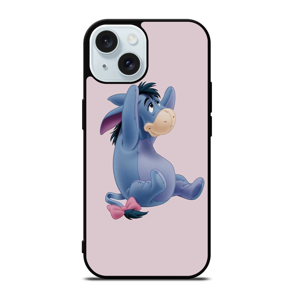 EEYORE DONKEY CUTE CARTOON 2 iPhone 15 Case Cover