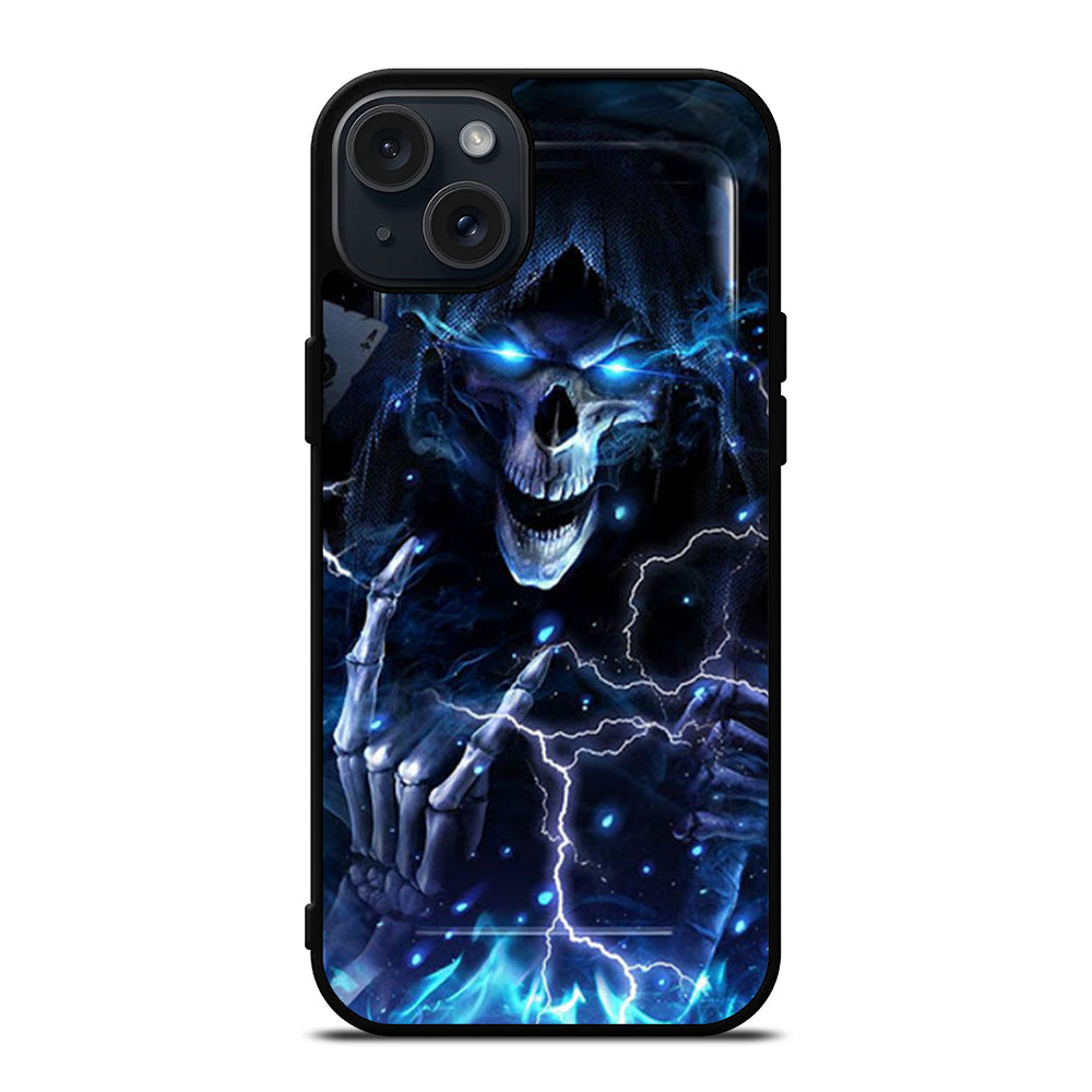 ELECTRIC SKULL BONE 2 iPhone 15 Plus Case Cover