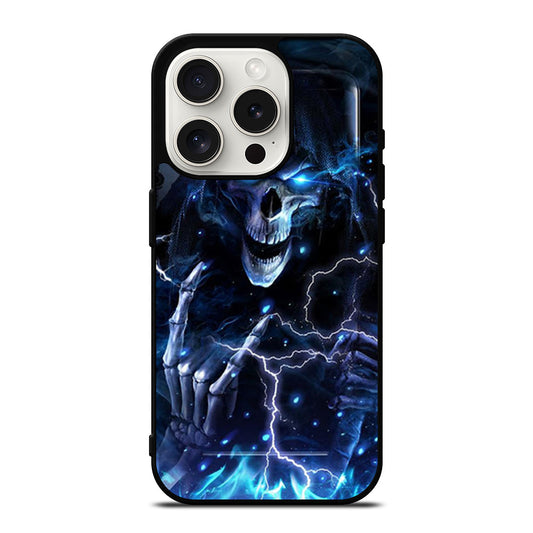ELECTRIC SKULL BONE 2 iPhone 15 Pro Case Cover
