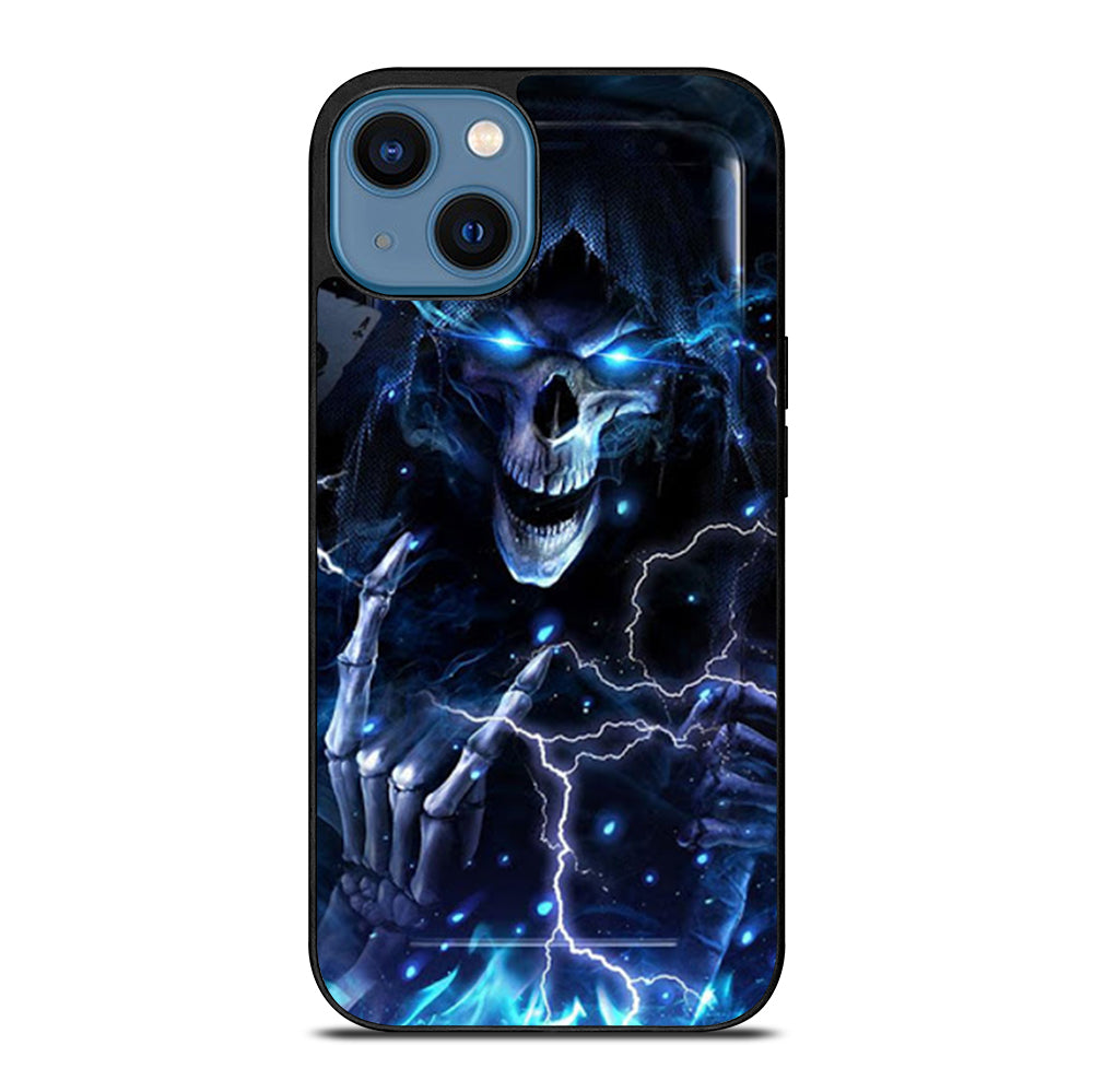 ELECTRIC SKULL BONE 2 iPhone 14 Case Cover