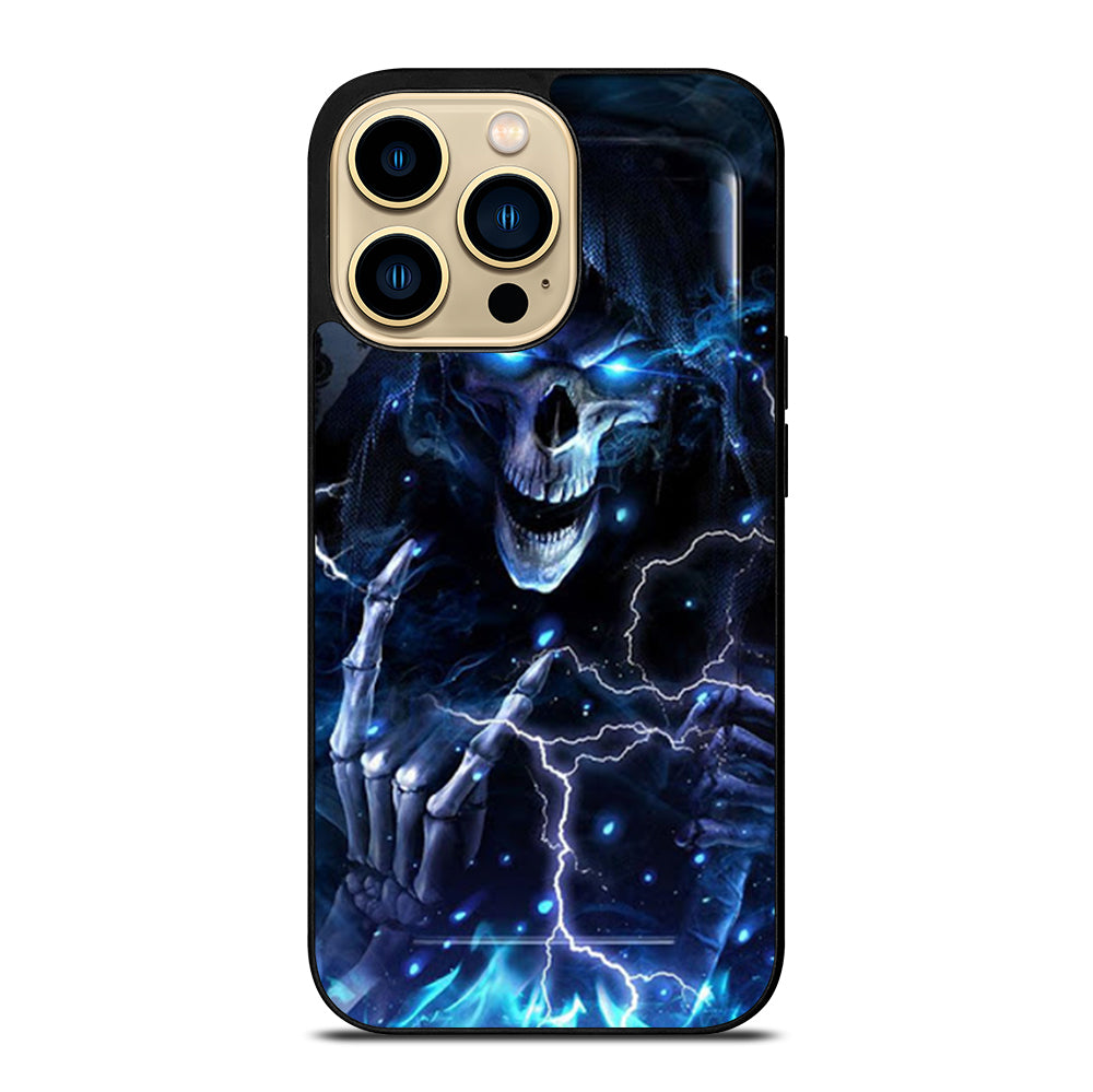 ELECTRIC SKULL BONE 2 iPhone 14 Pro Max Case Cover