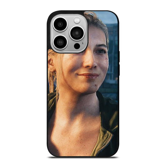 ELENA FISHER UNCHARTED FACE iPhone 14 Pro Case Cover