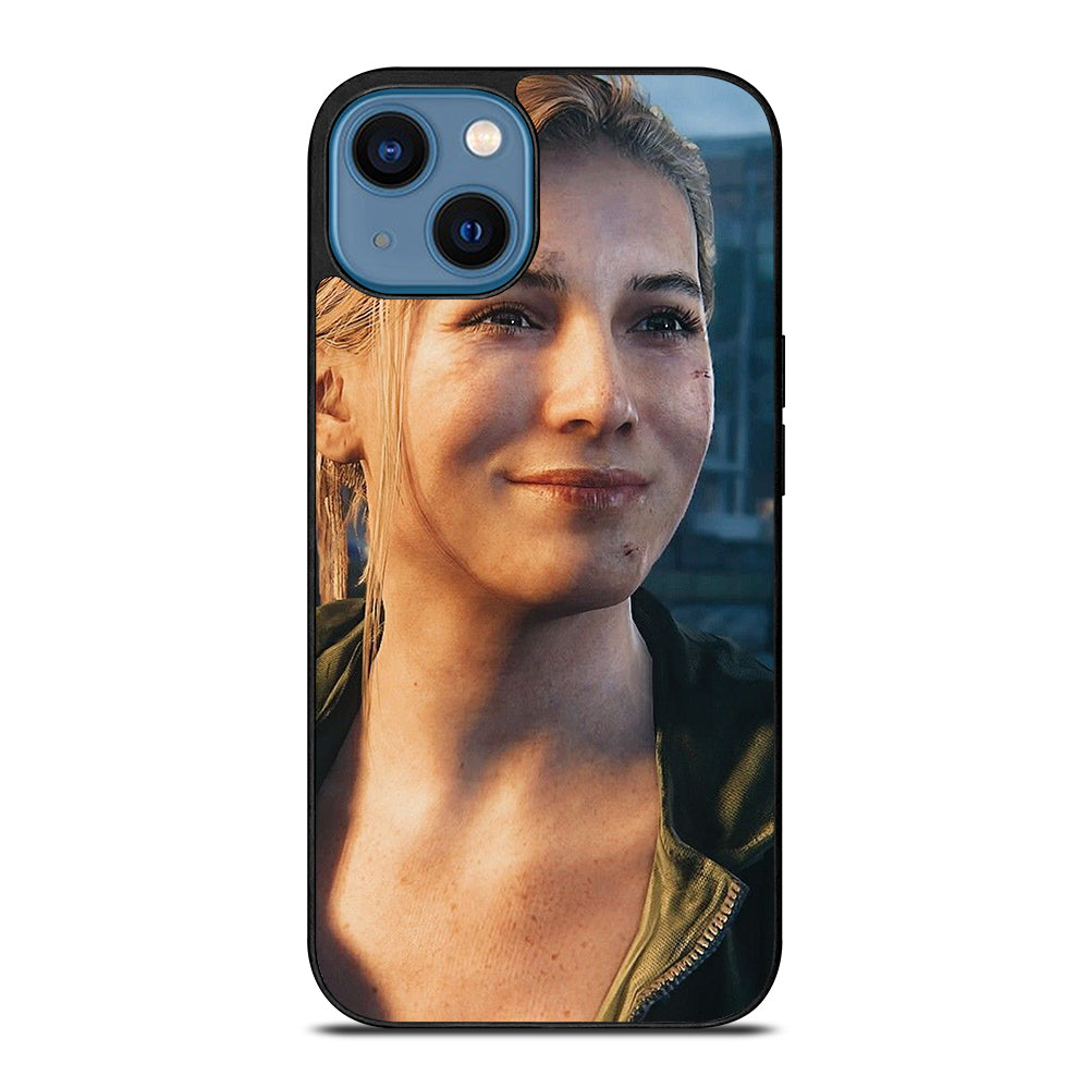 ELENA FISHER UNCHARTED FACE iPhone 14 Case Cover