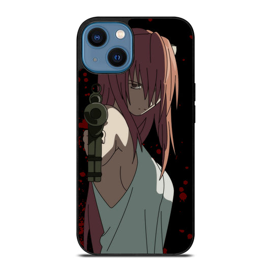 ELFEN LIED LUCY ANIME 3 iPhone 14 Case Cover