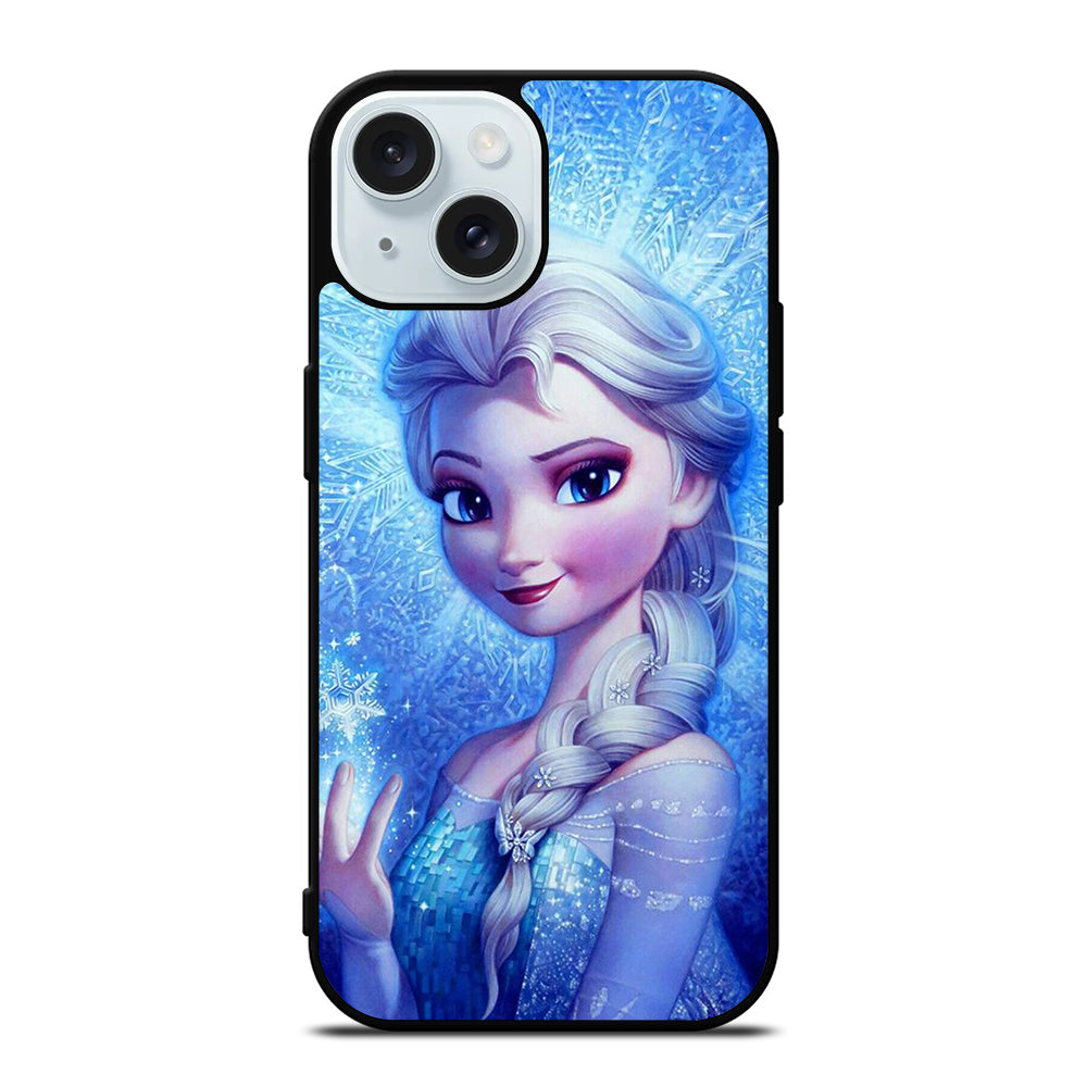 ELSA FROZEN CARTOON iPhone 15 Case Cover