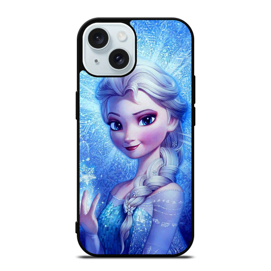 ELSA FROZEN CARTOON iPhone 15 Case Cover