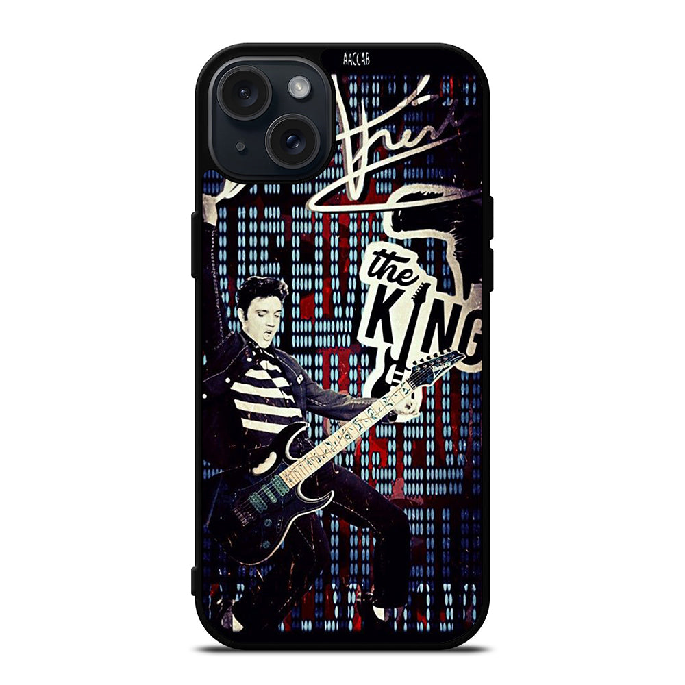 ELVIS PRESLEY KING SINGER iPhone 15 Plus Case Cover
