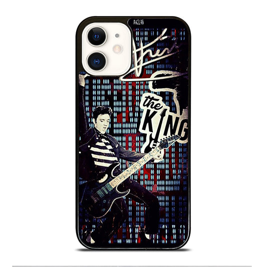 ELVIS PRESLEY KING SINGER iPhone 12 Case Cover