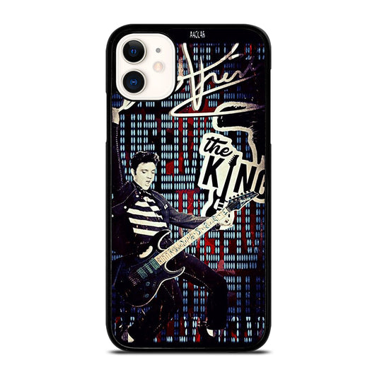 ELVIS PRESLEY KING SINGER iPhone 11 Case Cover
