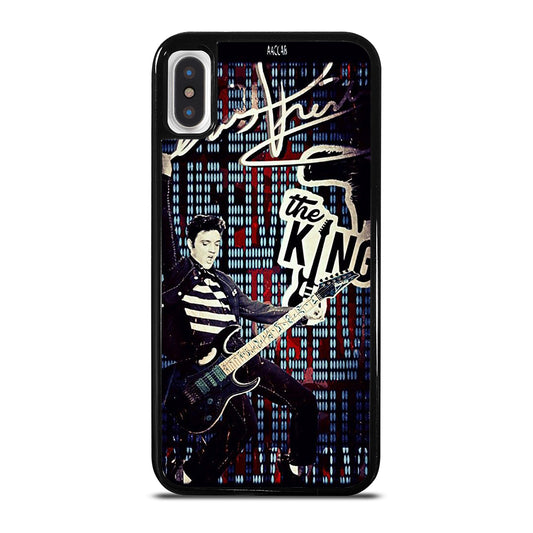 ELVIS PRESLEY KING SINGER iPhone X / XS Case Cover