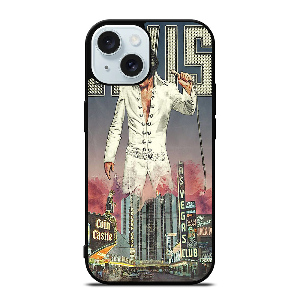 ELVIS PRESLEY VINTAGE SINGER iPhone 15 Case Cover