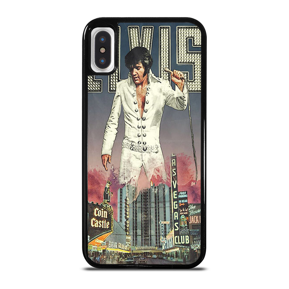 ELVIS PRESLEY VINTAGE SINGER iPhone X / XS Case Cover