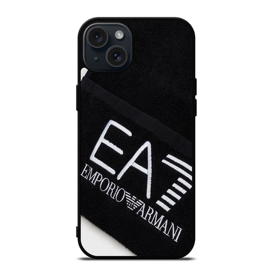 EMPORIO ARMANI LOGO 3 iPhone 15 Plus Case Cover