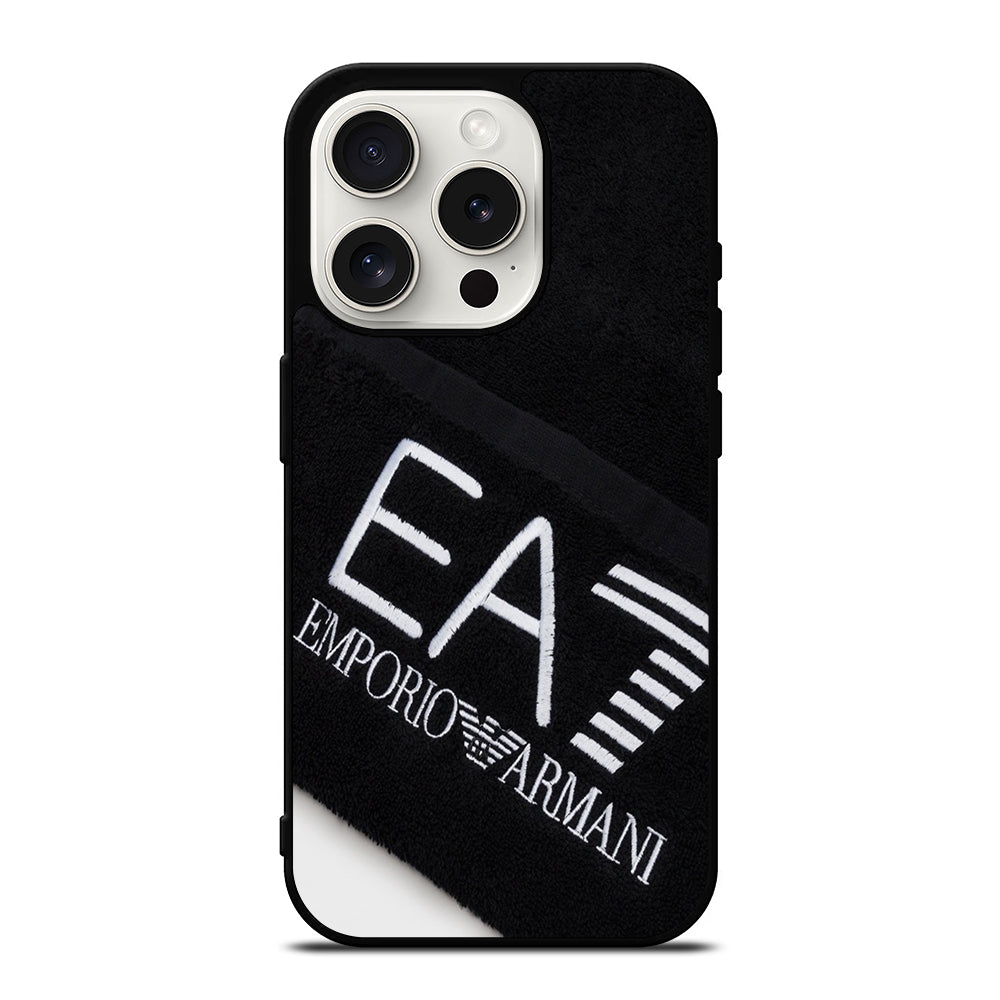 EMPORIO ARMANI LOGO 3 iPhone 15 Pro Case Cover