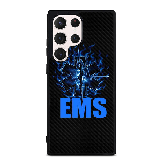 EMT EMS MEDICAL CARBON LOGO 2 Samsung Galaxy S23 Ultra Case Cover